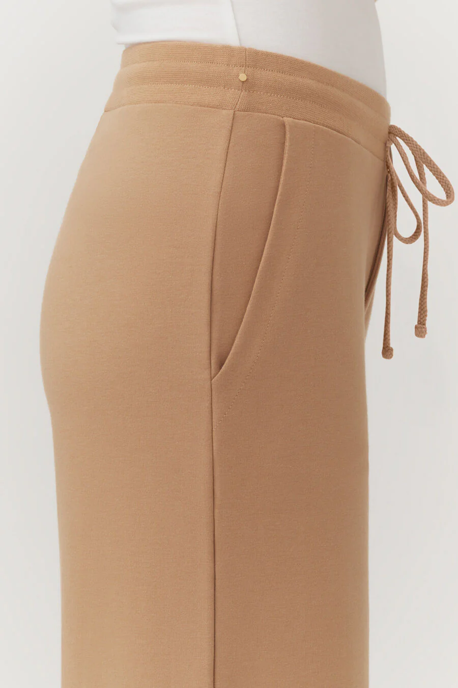 French Terry Wide-Leg Cropped Pant - Image 21