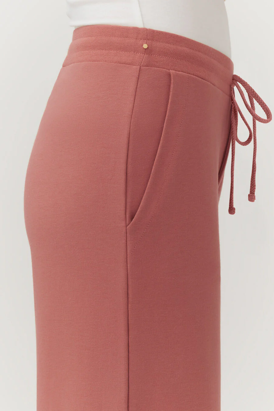 French Terry Wide-Leg Cropped Pant - Image 42