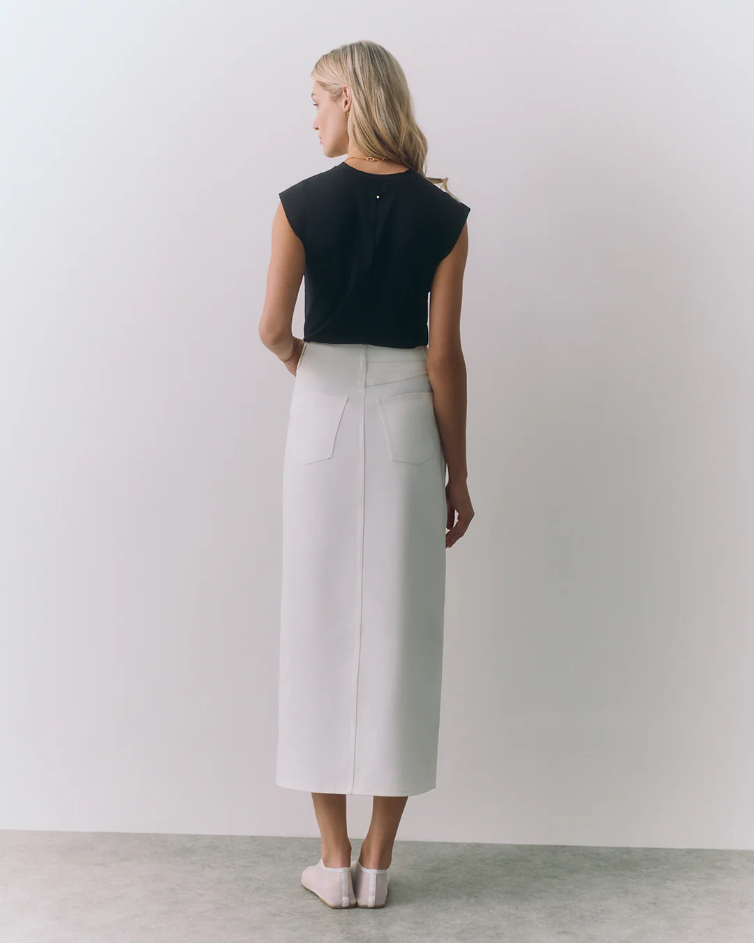 Front Slit Maxi Skirt - Image 7