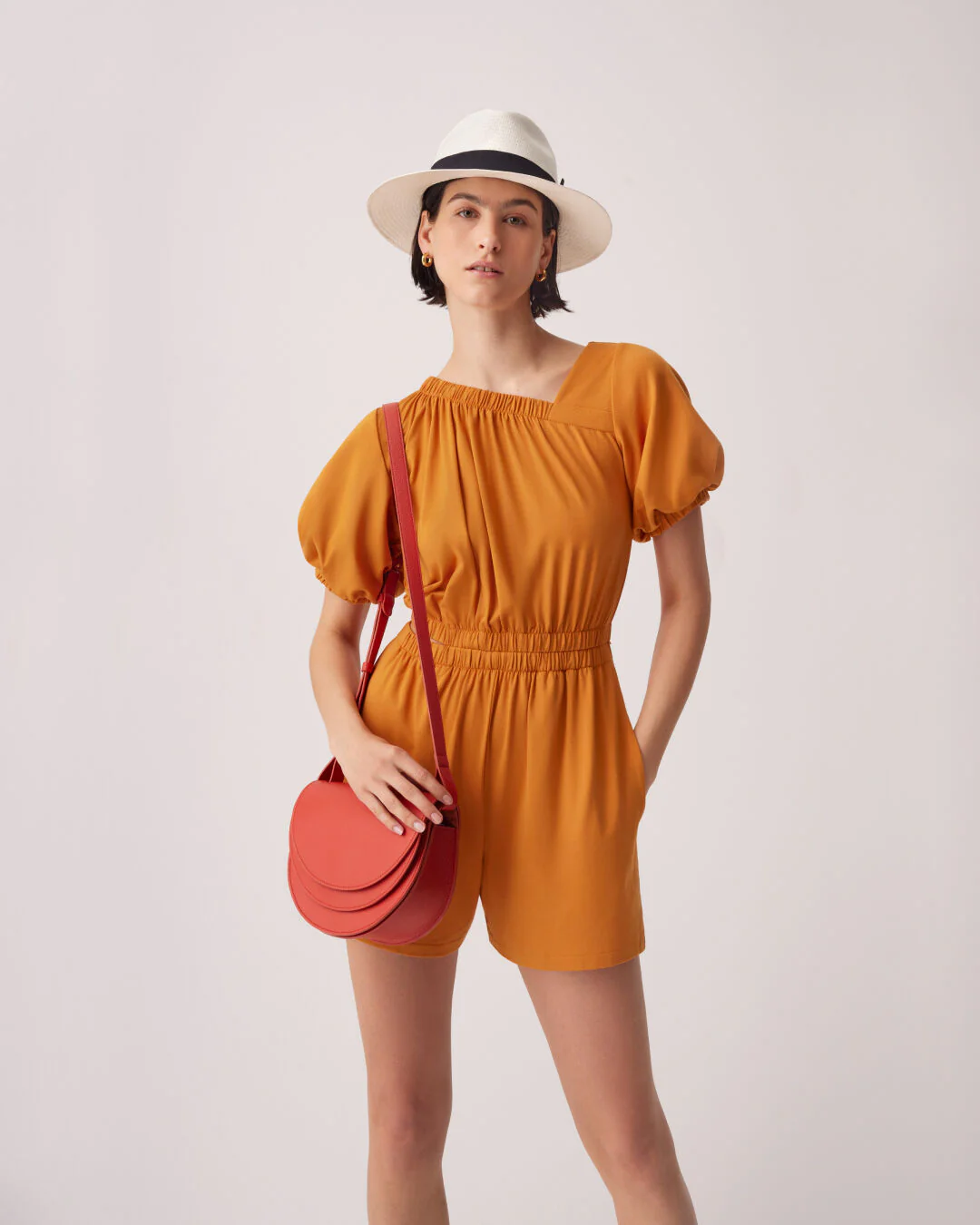 Gathered Front Jumpsuit - Image 8