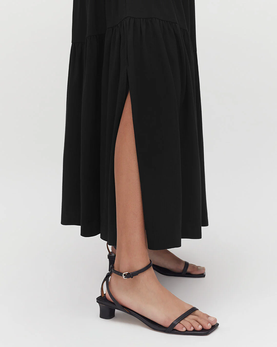 Gathered One Shoulder Dress - Image 4