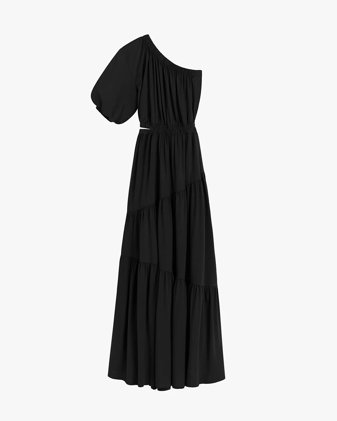 Gathered One Shoulder Dress - Image 5