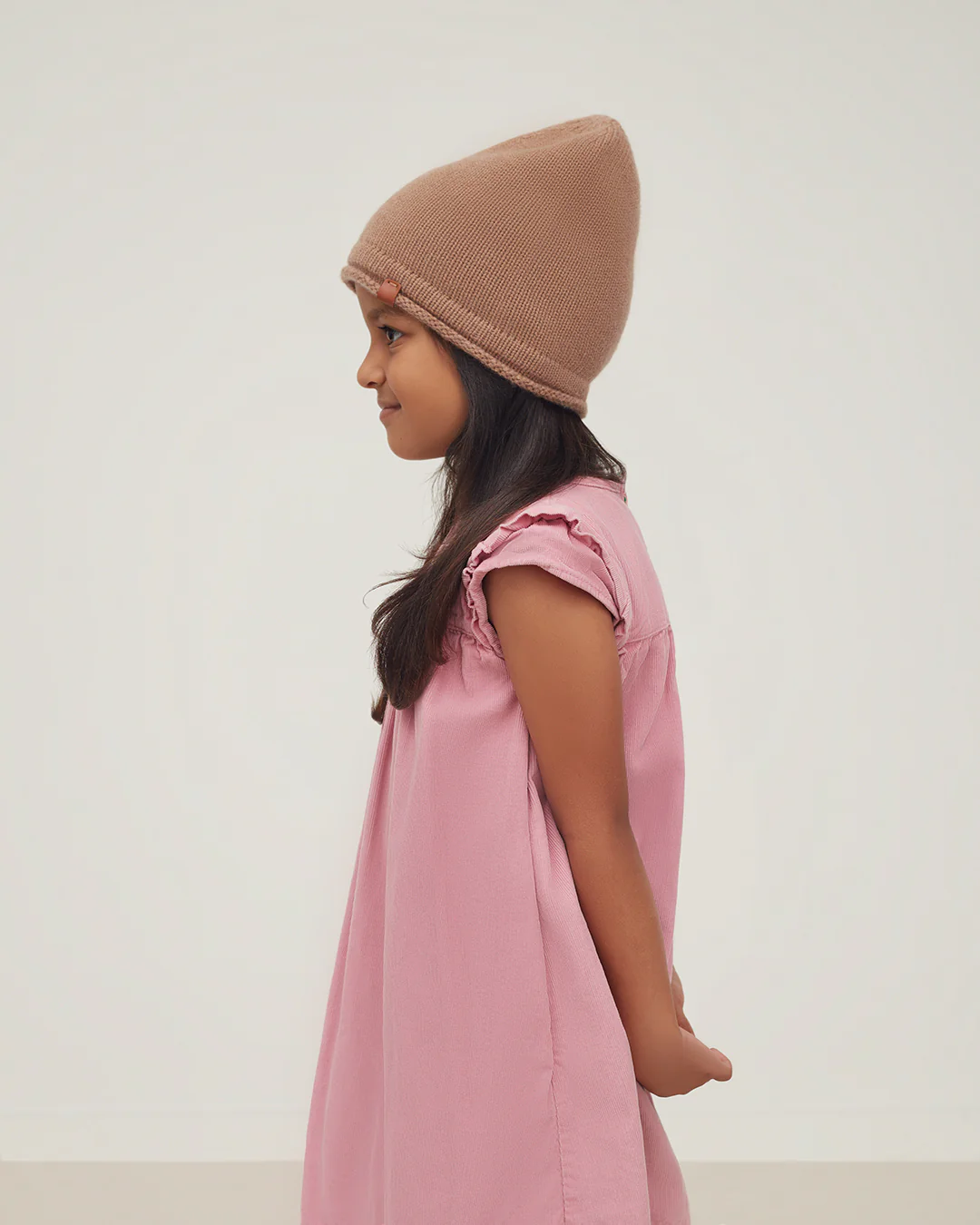 Kids Single-Origin Cashmere Beanie - Image 14