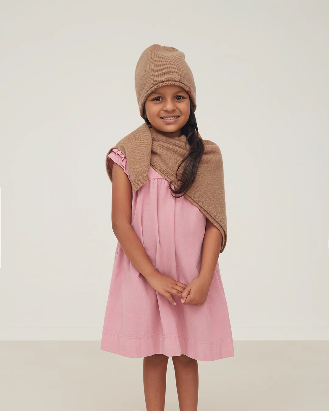 Kids Single-Origin Cashmere Beanie - Image 15