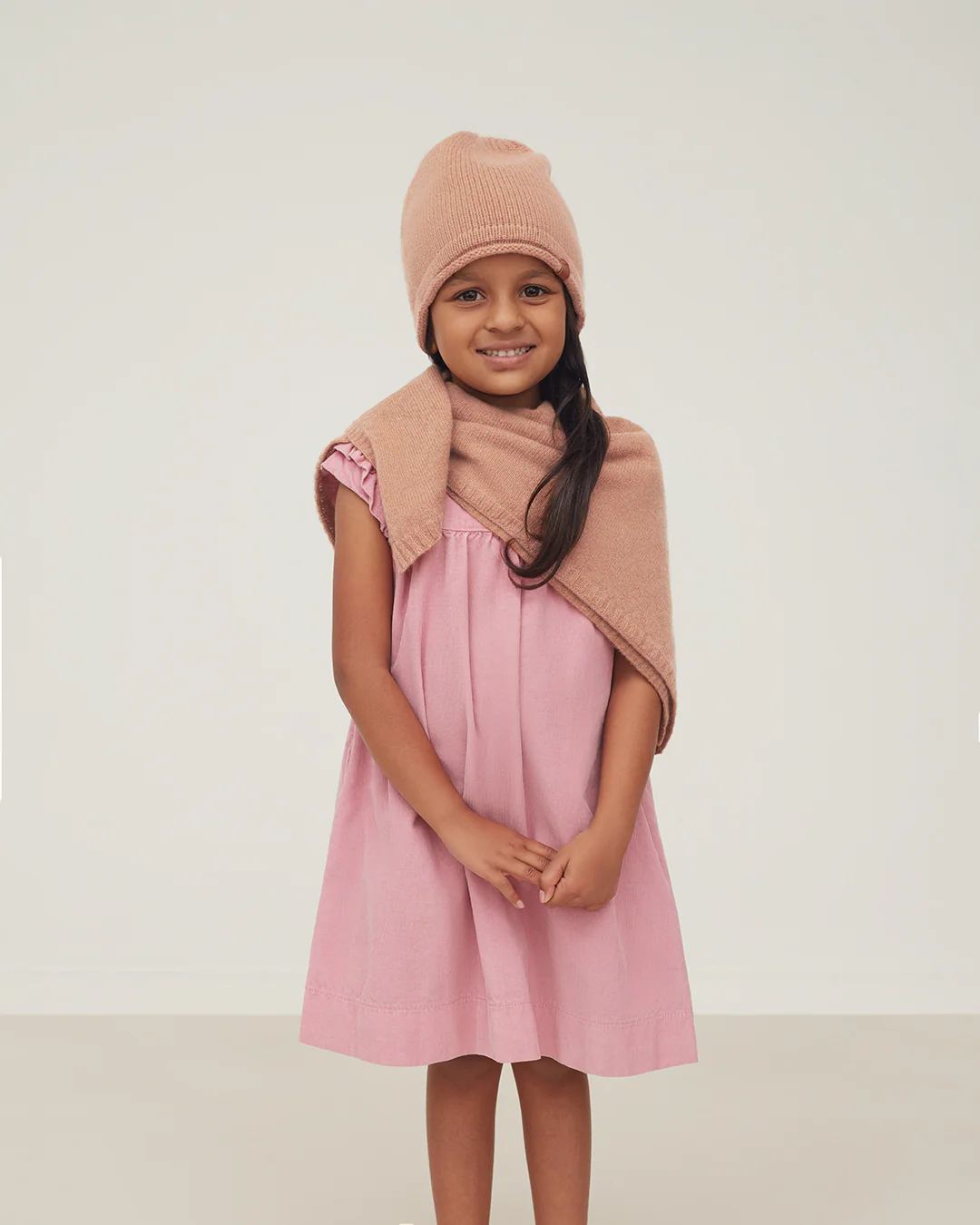 Kids Single-Origin Cashmere Beanie - Image 5