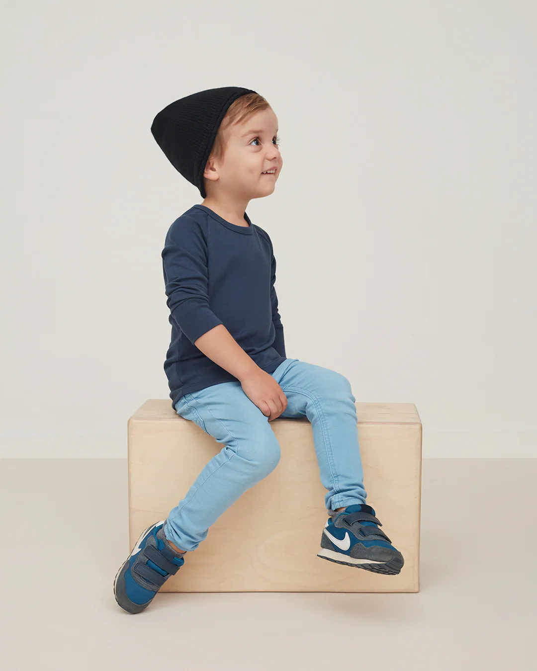Kids Single-Origin Cashmere Beanie - Image 9