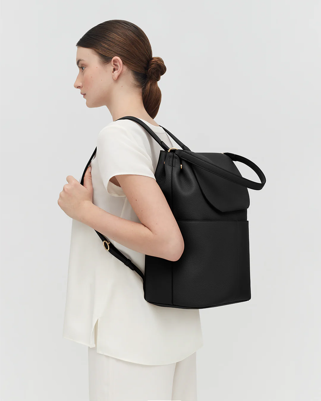 Leather Backpack 16-inch - Image 18