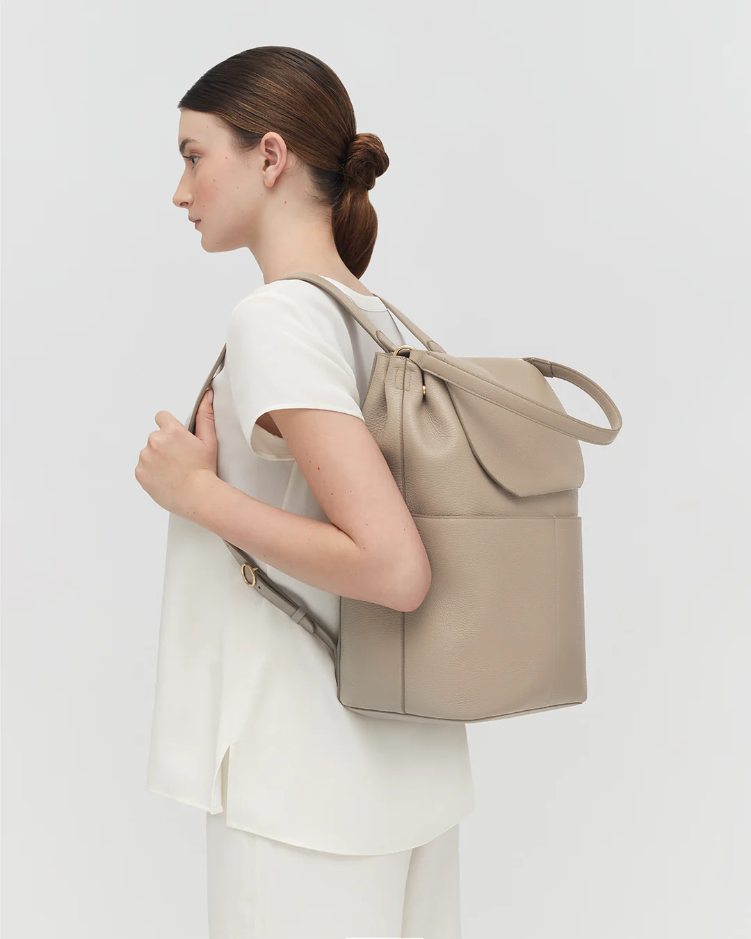 Leather Backpack 16-inch - Image 27