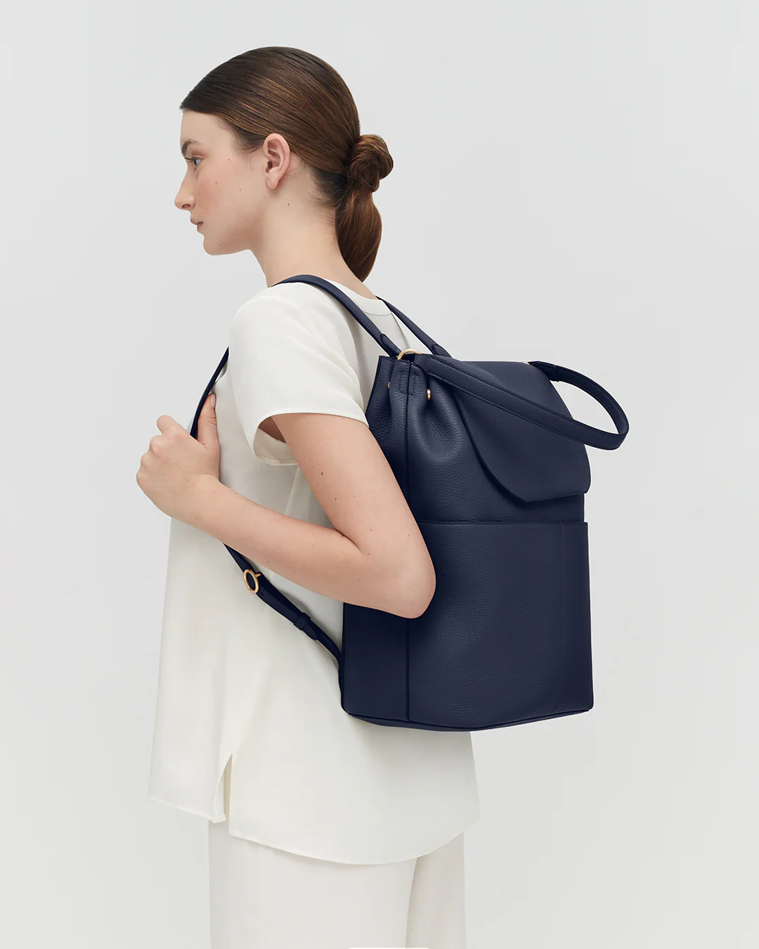 Leather Backpack 16-inch - Image 36