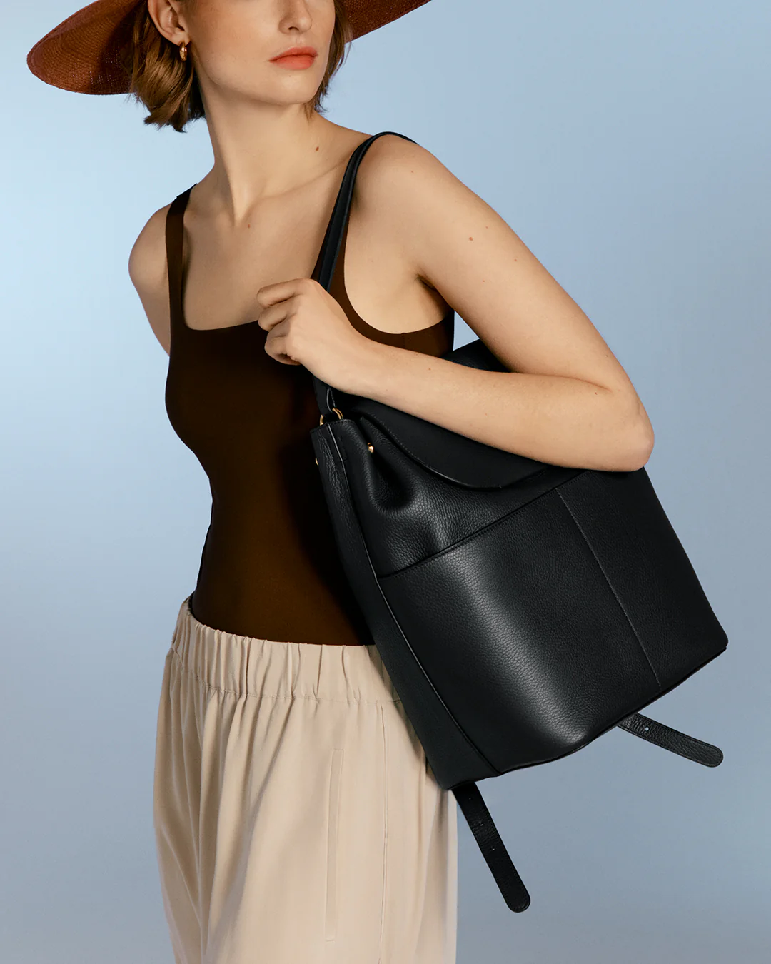 Leather Backpack 16-inch - Image 41