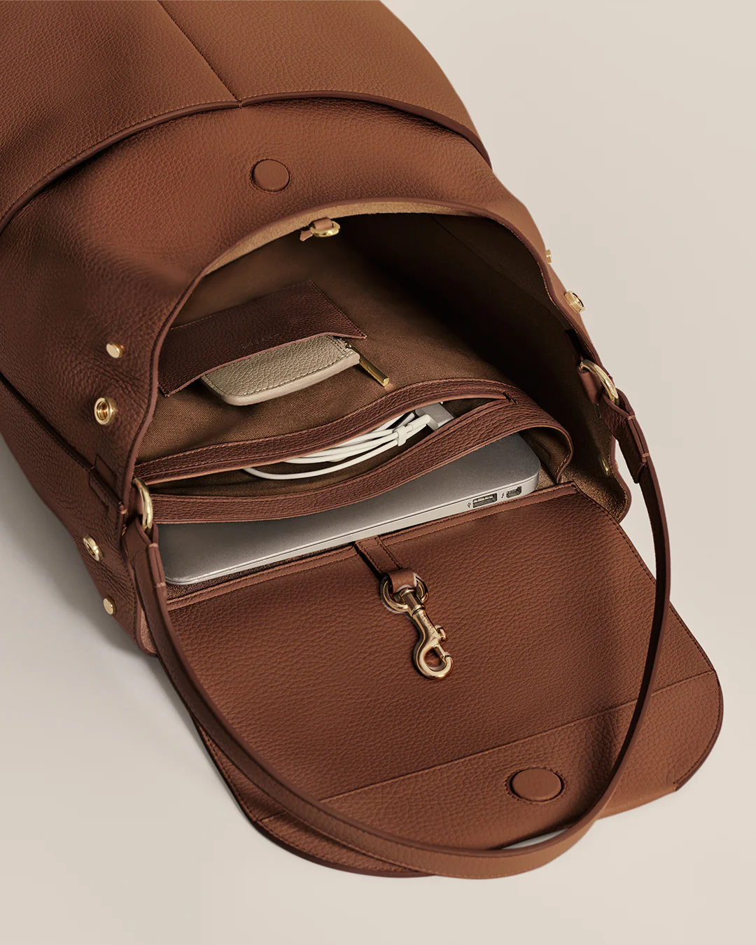 Leather Backpack 16-inch - Image 52