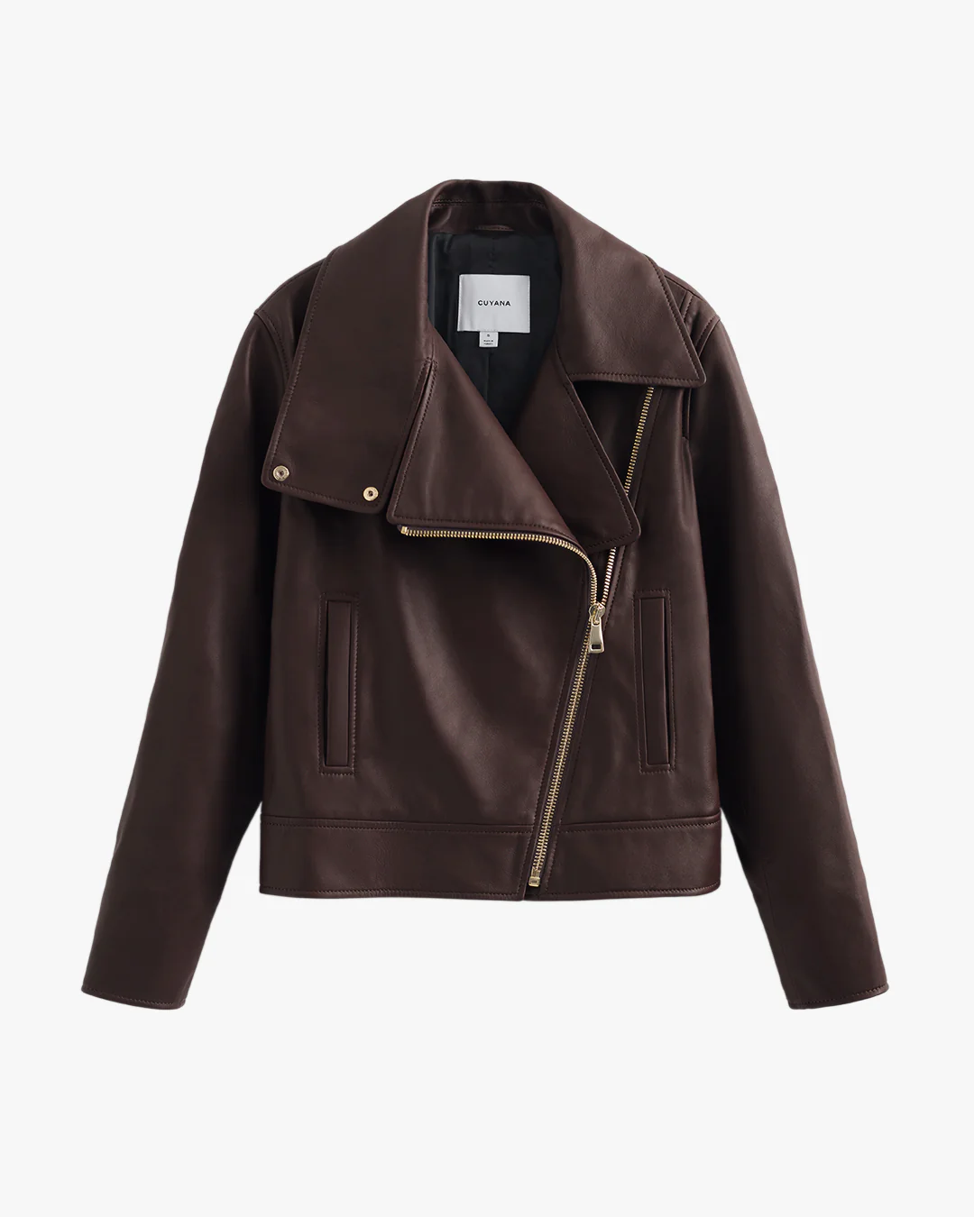 Leather Moto Jacket - Image 16
