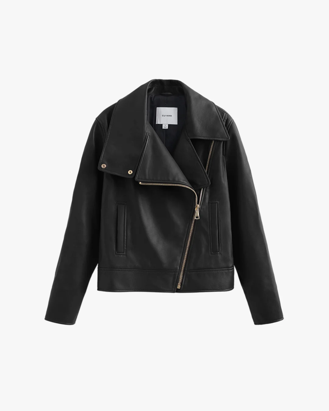 Leather Moto Jacket - Image 9