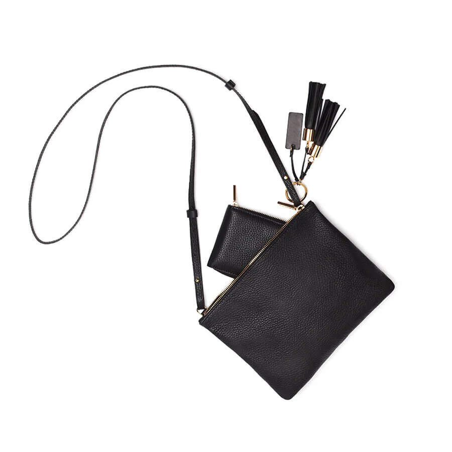 Leather Tassel Keychain - Image 3