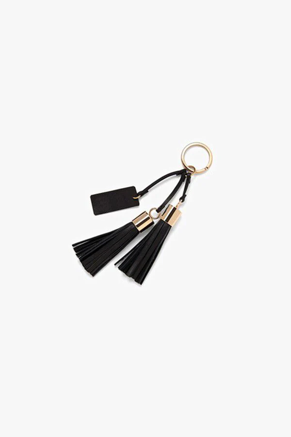 Leather Tassel Keychain - Image 7