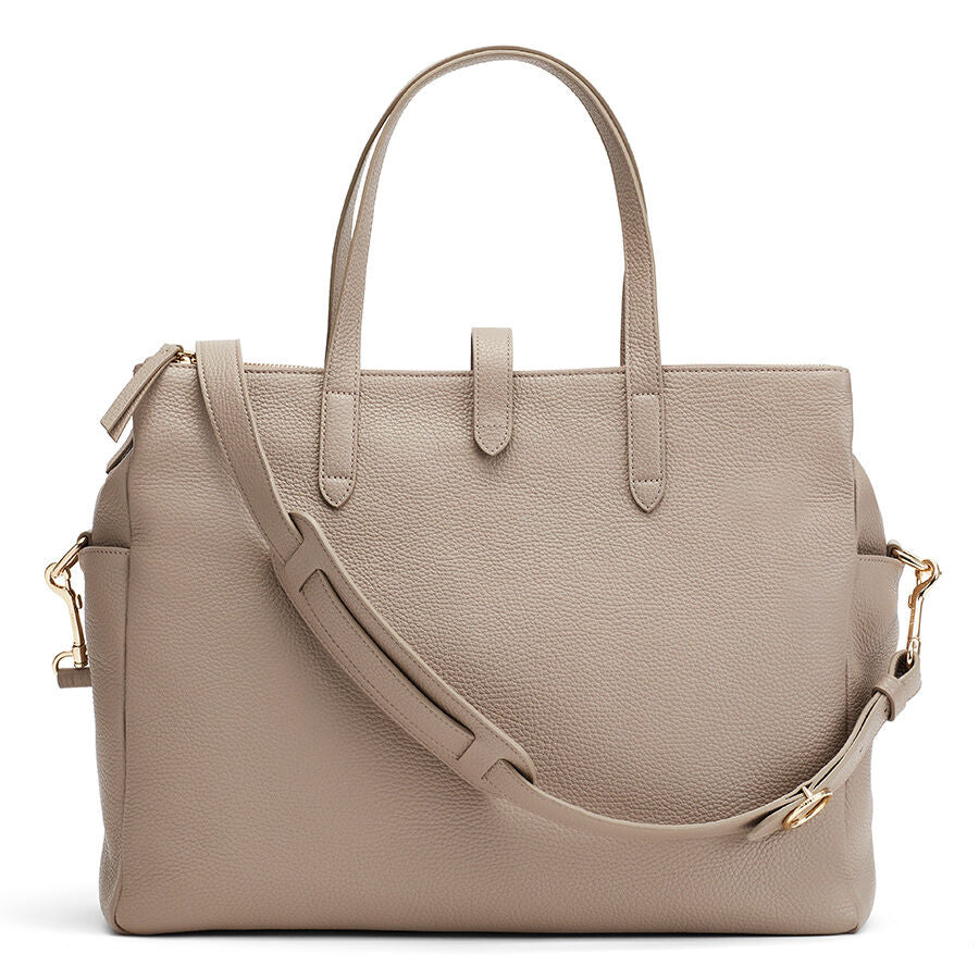 Leather Triple Zipper Overnight - Image 10