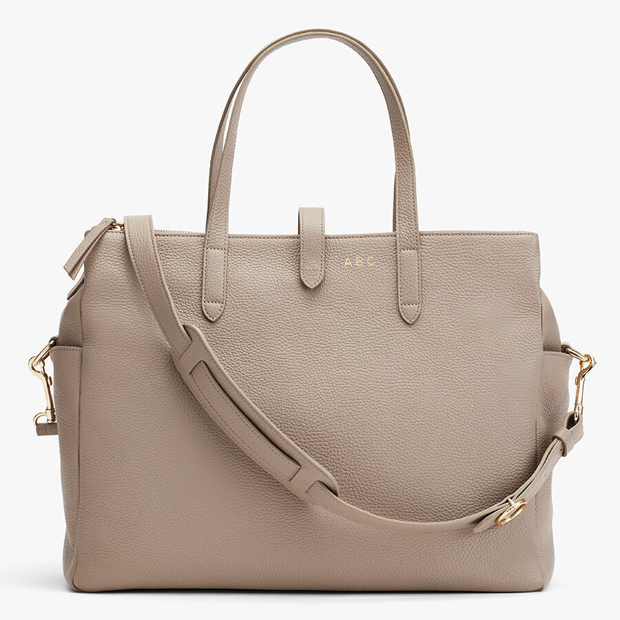 Leather Triple Zipper Overnight - Image 15