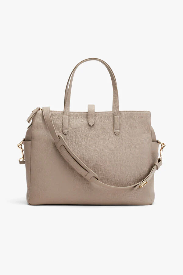 Leather Triple Zipper Overnight - Image 18