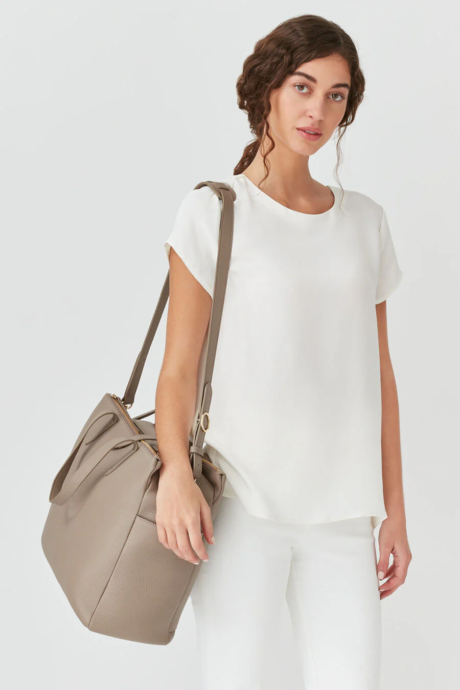 Leather Triple Zipper Overnight - Image 19