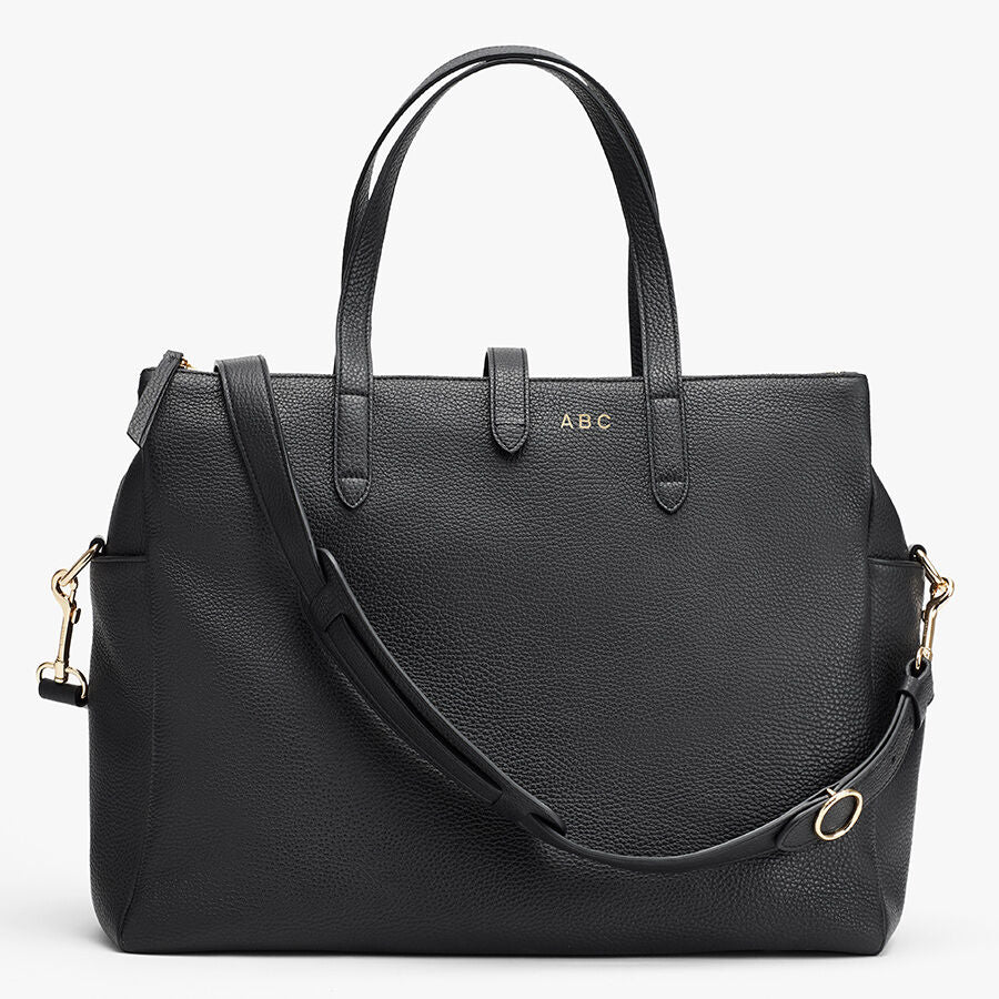 Leather Triple Zipper Overnight - Image 6