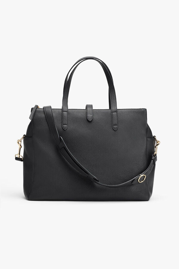 Leather Triple Zipper Overnight - Image 8