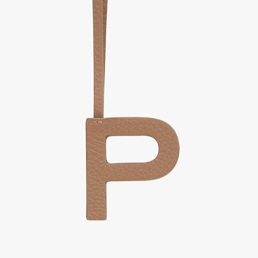 Letter Keychain P