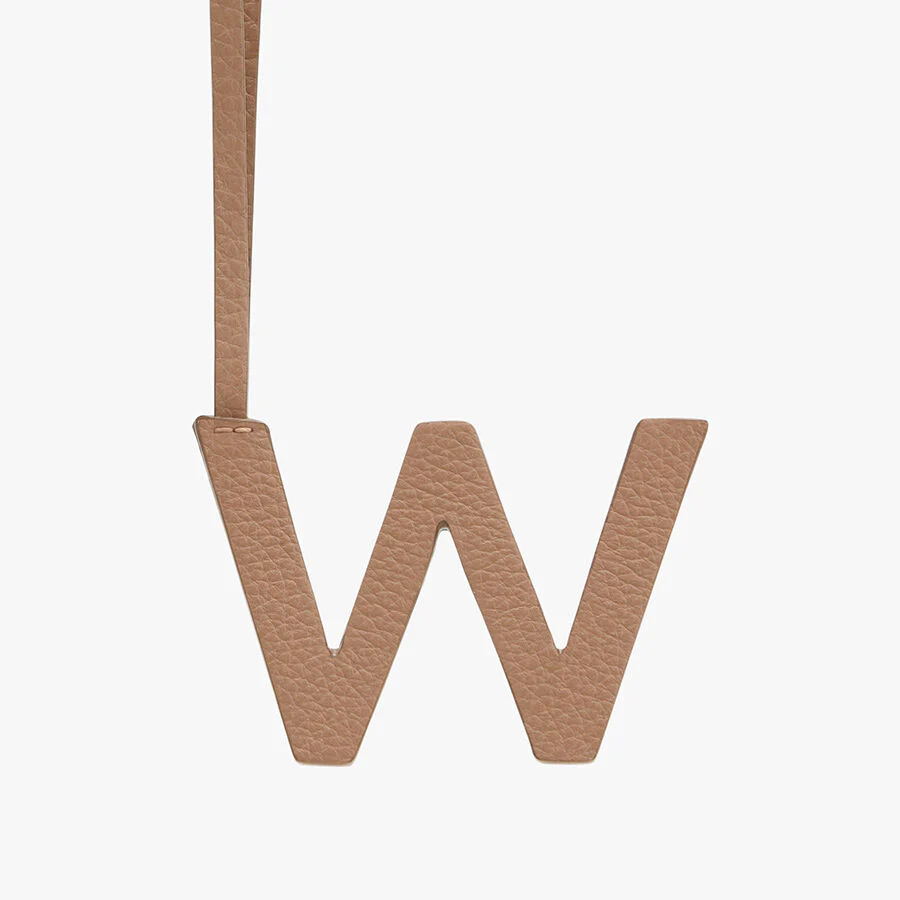 Letter Keychain W