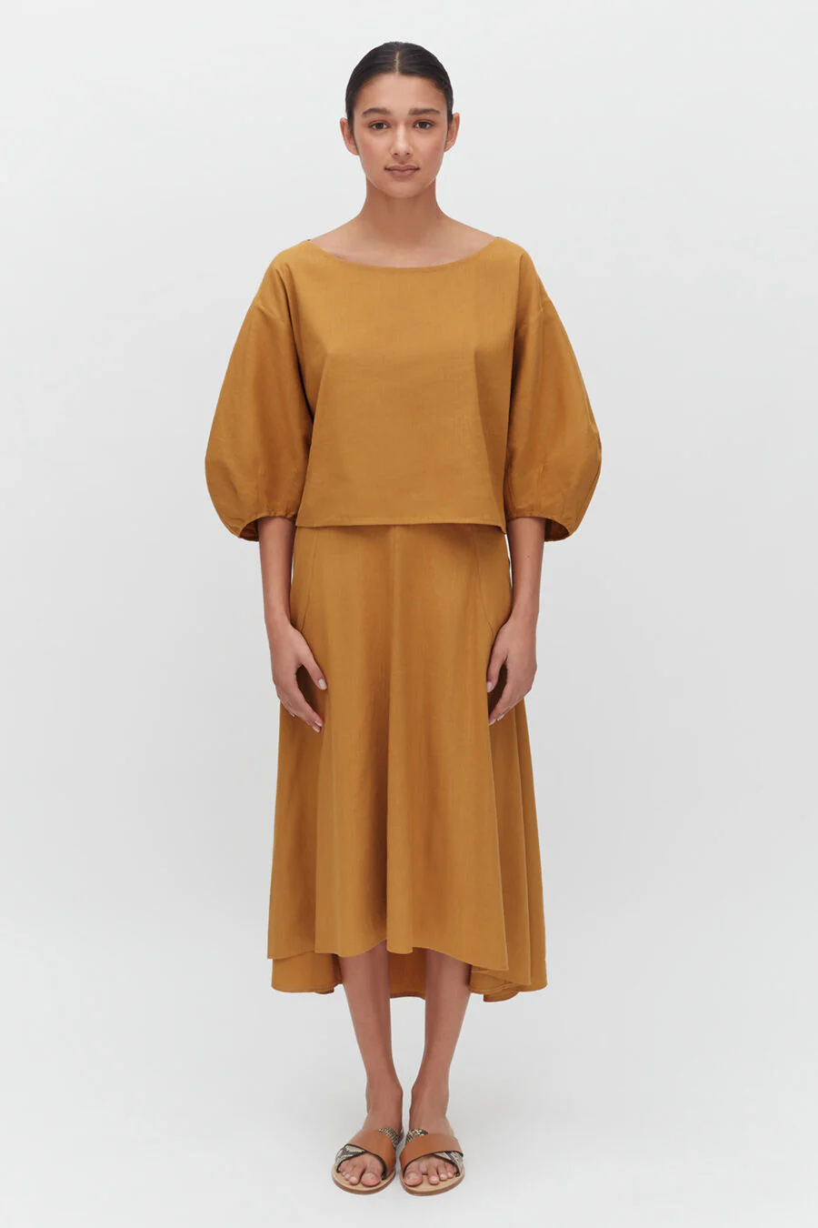 Linen Boatneck Top - Image 10