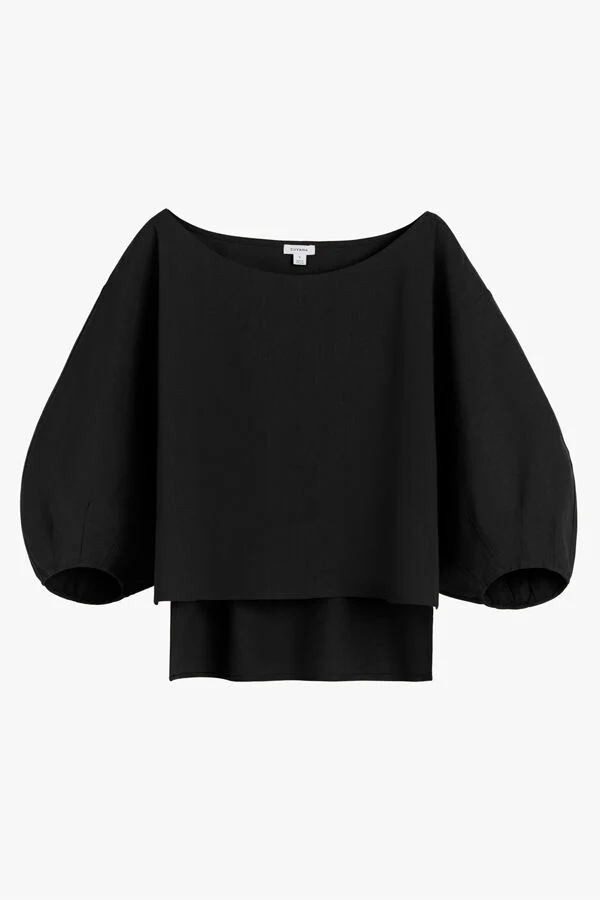 Linen Boatneck Top - Image 4