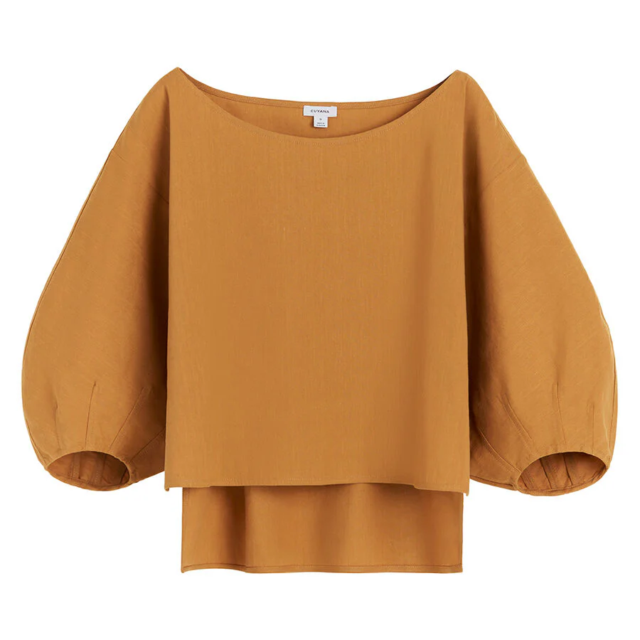 Linen Boatneck Top - Image 6