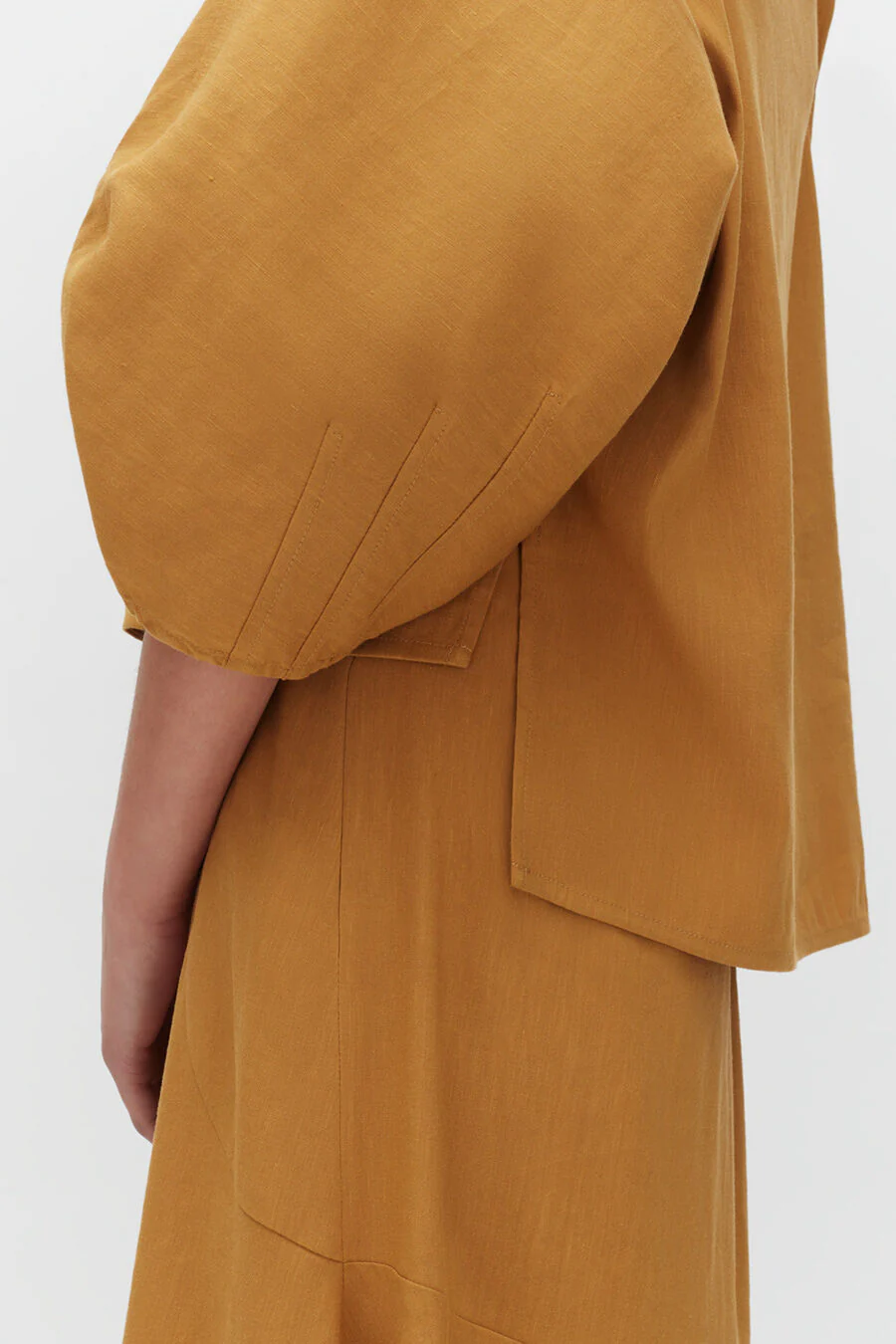 Linen Boatneck Top - Image 7