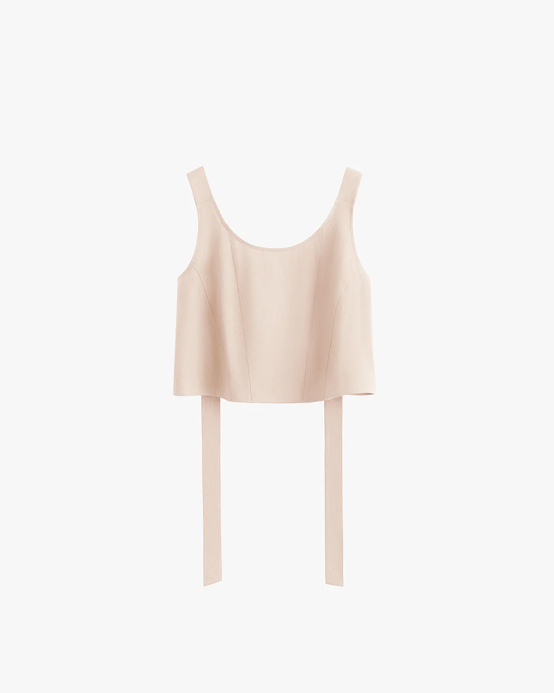Linen Cropped Tank - Image 6