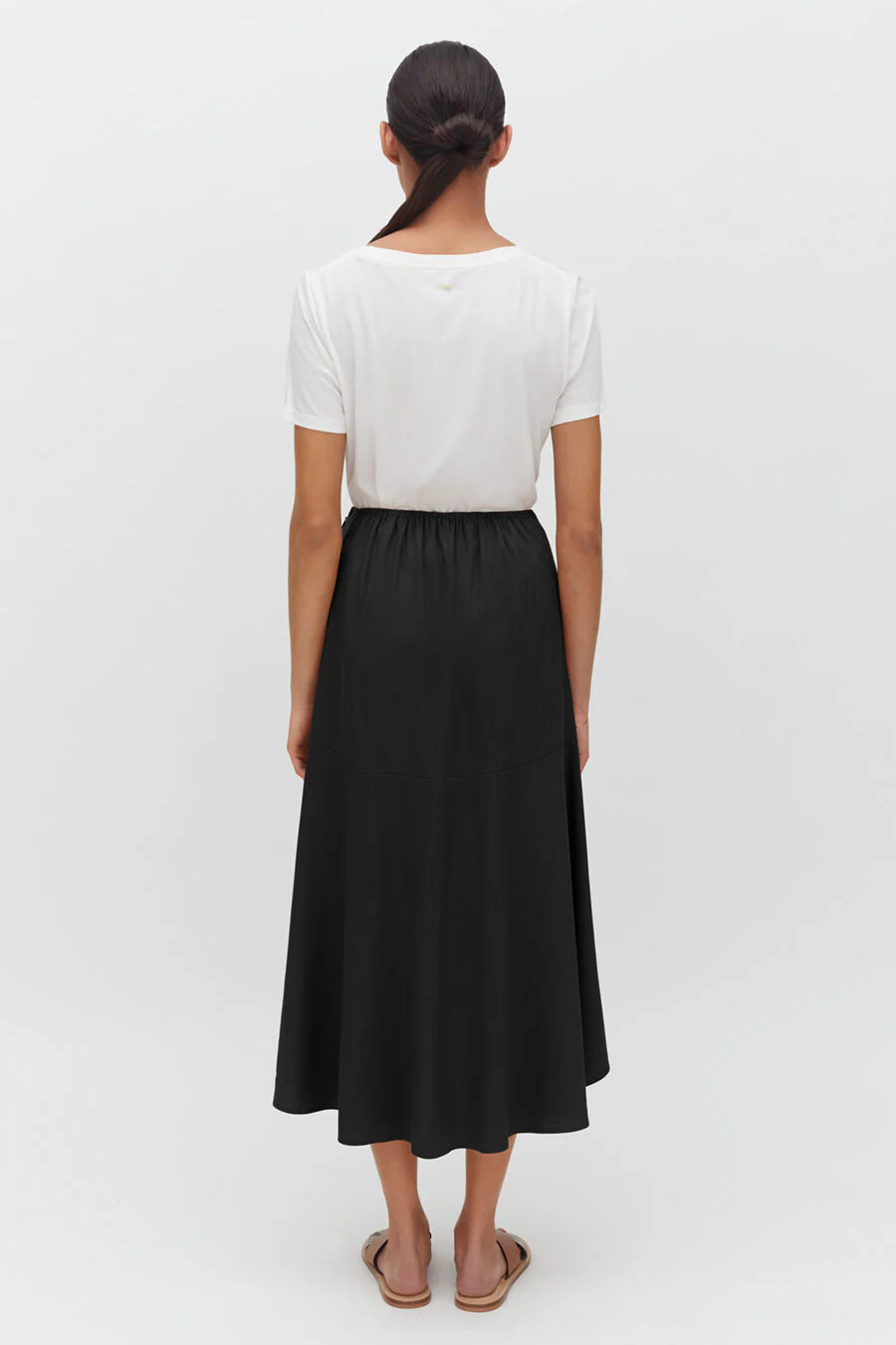 Linen Flare Skirt - Image 2