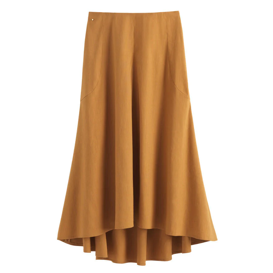 Linen Flare Skirt - Image 7