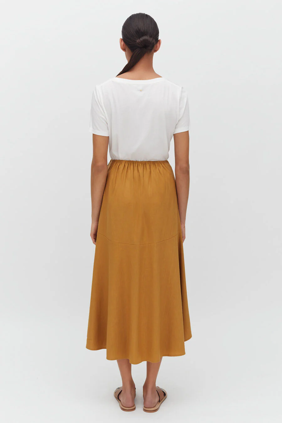 Linen Flare Skirt - Image 8