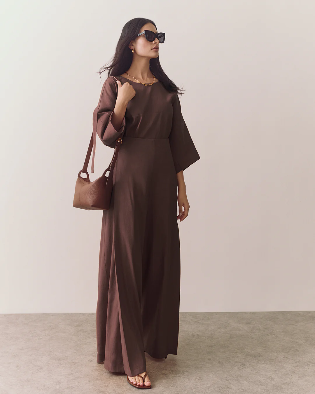 Linen Pleated Pants - Image 15
