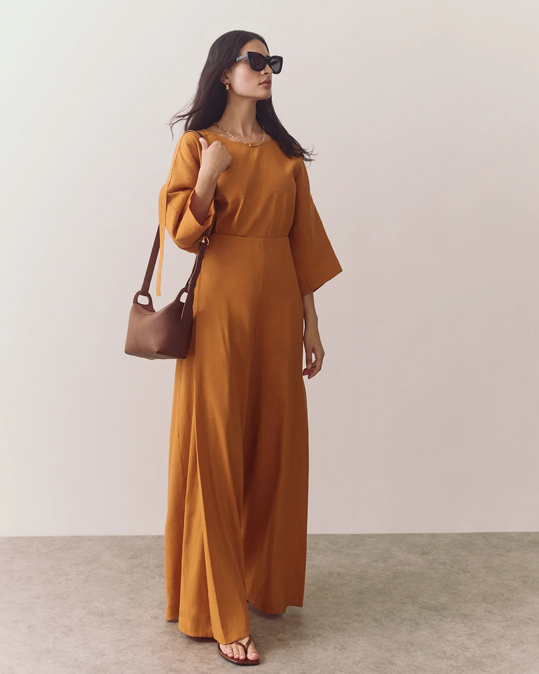 Linen Pleated Pants - Image 9