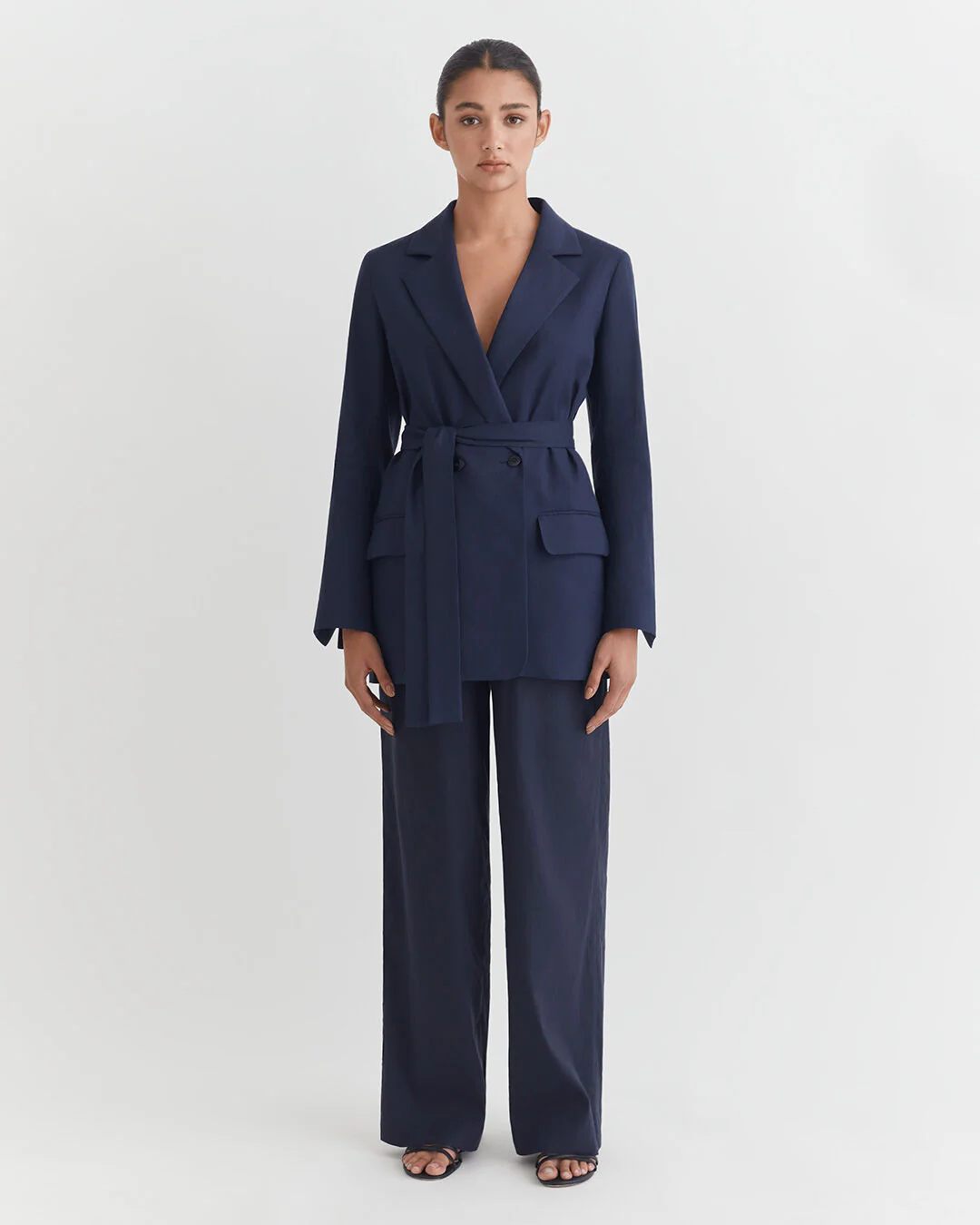 Linen Relaxed Blazer - Image 12