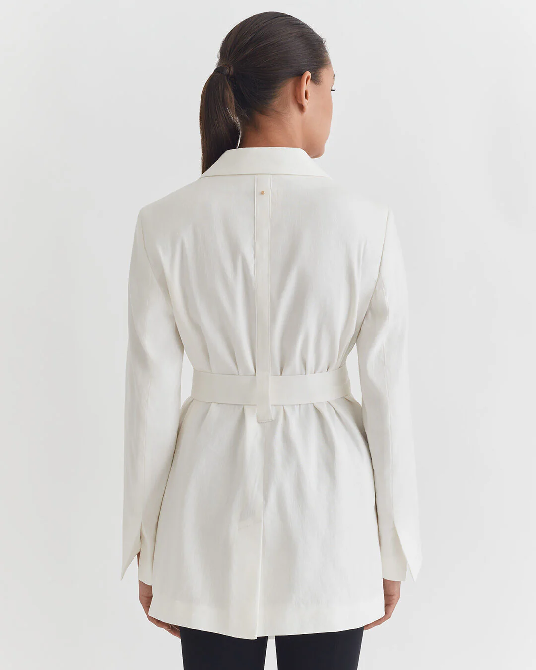Linen Relaxed Blazer - Image 4