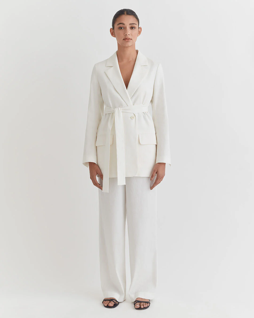 Linen Relaxed Blazer - Image 5