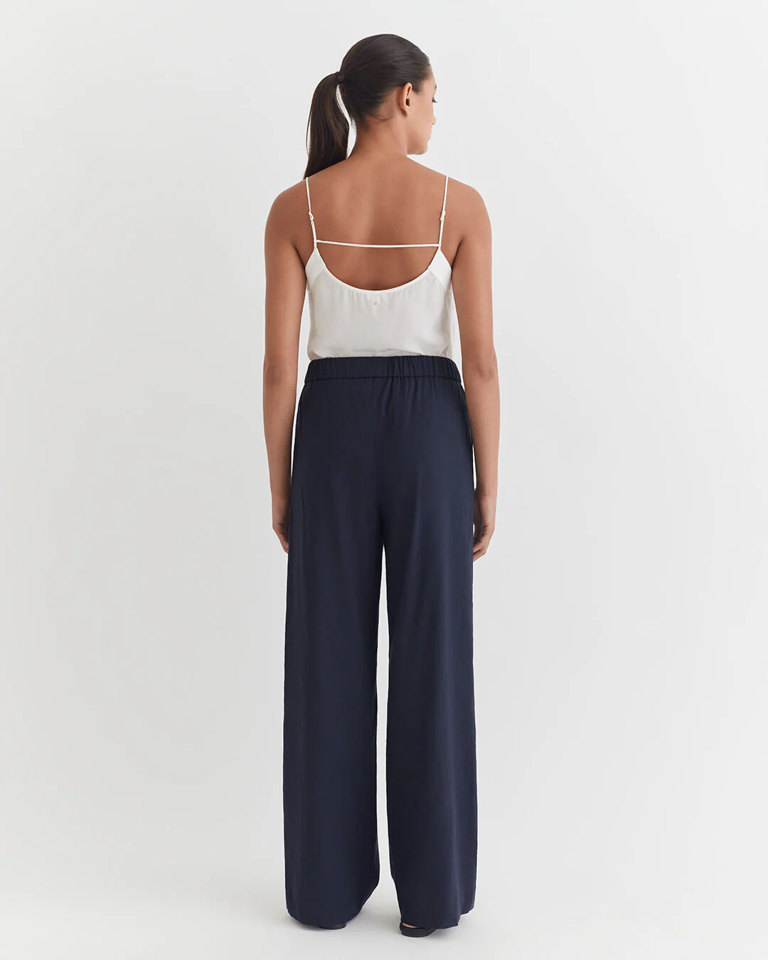Linen Wide Leg Pant - Image 7