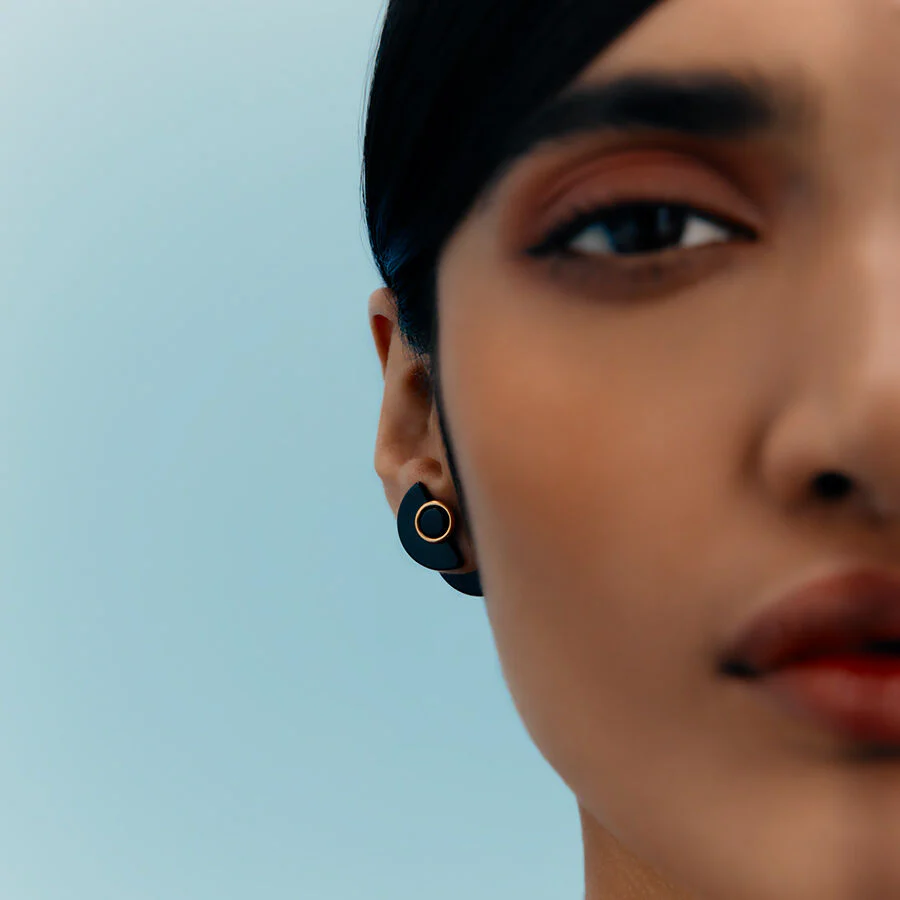 Luna Ear Jacket Earrings - Image 7