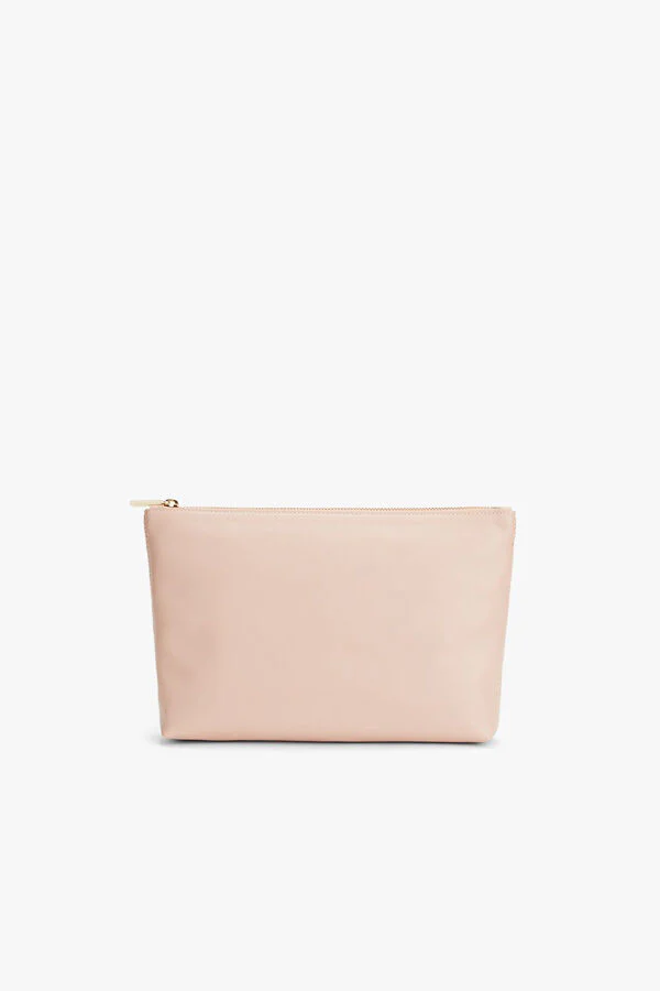 Medium Leather Zipper Pouch - Image 16