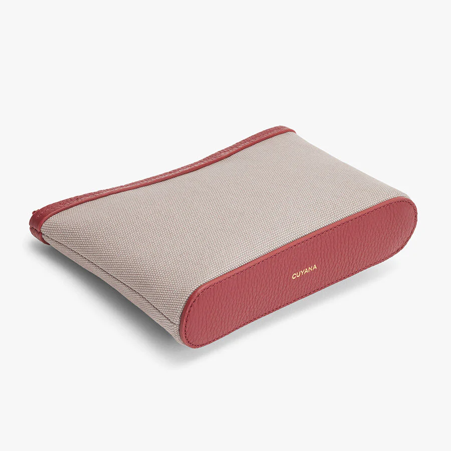 Mini Canvas Zipper Pouch - Image 3