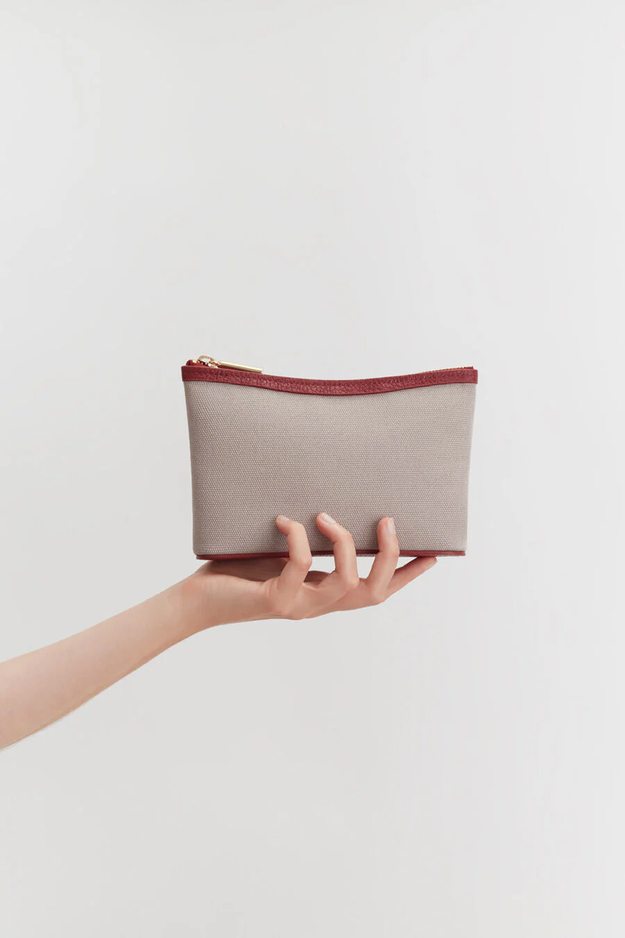 Mini Canvas Zipper Pouch - Image 5