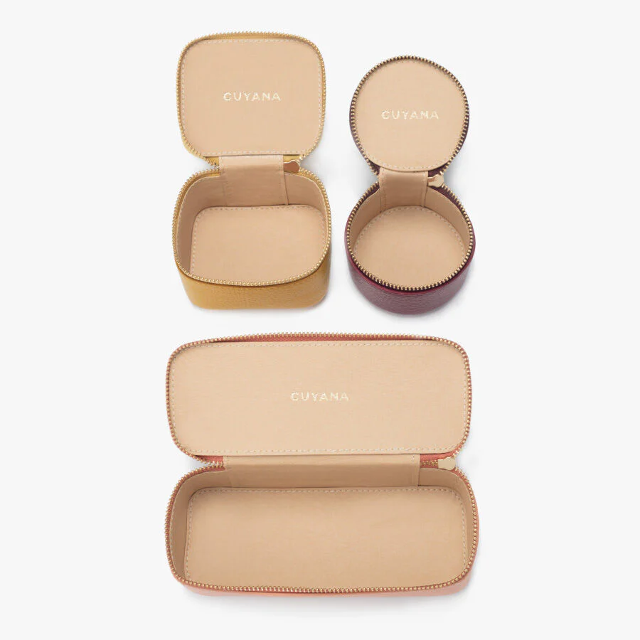 Mini Leather Organizer Set - Image 2