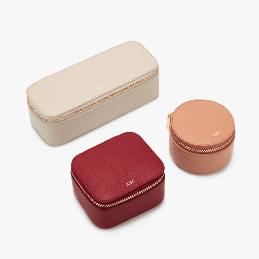 Mini Leather Organizer Set - Image 23
