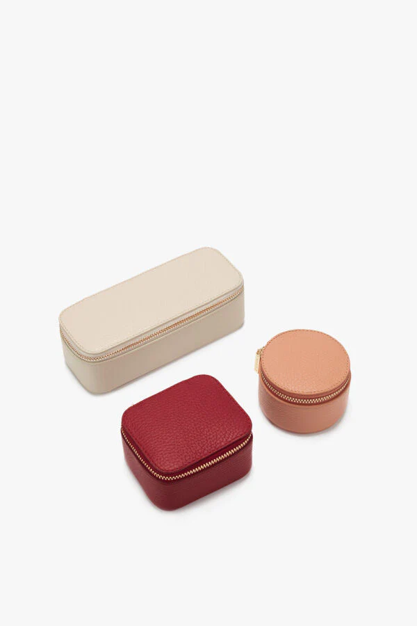 Mini Leather Organizer Set - Image 25