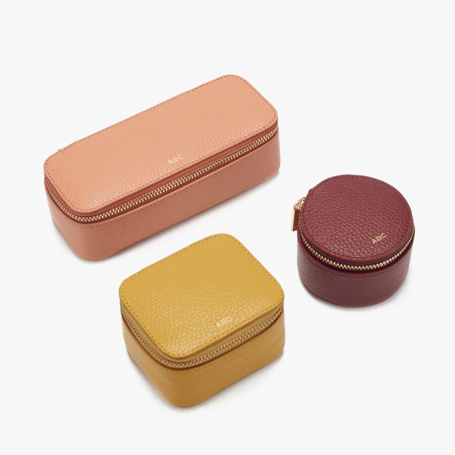 Mini Leather Organizer Set - Image 6