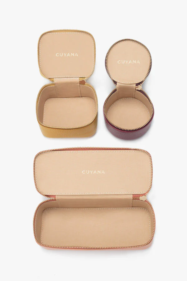 Mini Leather Organizer Set - Image 9